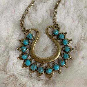 Lucky Brand turquoise necklace